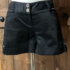 White House Black Market Women's Black Shorts